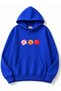 Floral Printed Hooded 2 Thread Threaded Sweatshirt