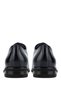 Men's Genuine Leather Navy Blue Classic Shoes - 4