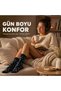 Night Women's Musical Note Socks 36-40 |   Cotton Seamless Toe Cap Black and White Long Toe Cap - 4