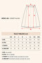 Women's Leopard Patterned Single Jersey Draped High Waist Relaxed Fit Elastic Waist Midi Skirt Cassidy - 5