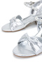 Tanca Kids Children's Faux Leather Gray Shoes - 4