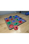 3D Printing English Labeled Shape Recognition Puzzle Board - 16 Geometric Shapes, Cognitive Development and Ke