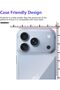 iPhone 18 Pro Max / 17 Pro Max Compatible Nano Back Glass Screen Protector, 9H Hardness Protective Glass - 1 Piece - Back Protection - 4