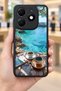 Spark 20 Compatible Printed, Matte Black, Soft Silicone, Protective, Shock Absorbing Cover, Case - 8