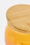 Glass Canister Bamboo Lid Container, Multicolor - 3