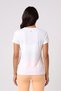 Women Regular Fit Short Sleeve Training T-Shirt, White - 4