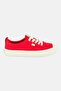Women OCA Low Lace Up Sneakers, Red - 4