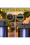 Smart 3800V Grey Pro Insect Killer Electric 15W UV Light Mosquito Killer Lamp Indoor Outdoor, Powerful Bug Zapper & Mosquito Zapper Fly Killer Electric Trap for Mosquito & Flying Insects - 3