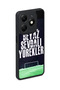 Spark 20 Compatible Printed, Matte Black, Soft Silicone, Protective, Shock Absorbing Cover, Case - 4