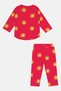 Toddlers Girl 2 Pieces Graphic Print Top And Bottom Pajama Set, Multicolor - 3
