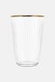 4 Pieces Tumbler Glass Set 13,35 Oz, Transparent - 3