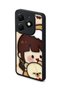 Tecno Spark 20 Compatible Printed, Matte Black, Soft Silicone, Protective, Shock-Absorbing Cover, Case - 5