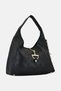 Women Brand Logo Tote Bag, Black - 2