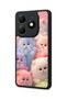 Spark 20 Compatible Printed, Matte Black, Soft Silicone, Protective, Shock Absorbing Cover, Case - 3