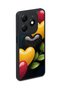 Spark 20 Compatible Printed, Matte Black, Soft Silicone, Protective, Shock Absorbing Cover, Case - 4