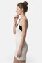 Women Knitted Nightwear Dress, Off White - 3