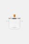 Glass Simmer Pot With Lid, Transprent
