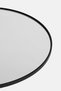 Black Framed Round Mirror - 3