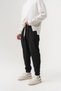 Offduty Men's Jogger Sweatpants with Elastic Waist and Cuffs in Ribbed Fabric - 2