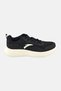 Men Brand Logo Lace Up Training Shoes, Black - 4