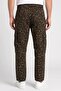 Men Regular Fit Animal Print Non Stretchable Cargo Jeans, Multicolor - 4