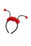 1Pc Ladybug Crown – Show Accessory, Kids Costume Crown, Party and Stage Use, Flexible Lightweight Headband Red Black - 3