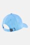 Men Embroidered Logo Adjustable Buckle Cap, Light Blue - 2