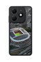 Spark 20 Compatible Printed, Matte Black, Soft Silicone, Protective, Shock Absorbing Cover, Case