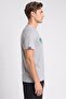 Men Sportswear Fit Short Sleeve Outdoor T-Shirt, Grey - 3