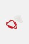 Glass Pizza Container With Lid, Red - 3
