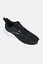 Women Lace Up Running Shoes, Black