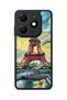 Spark 20 Compatible Printed, Matte Black, Soft Silicone, Protective, Shock Absorbing Cover, Case