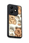 Spark 20 Compatible Printed, Matte Black, Soft Silicone, Protective, Shock Absorbing Cover, Case - 6