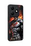 Spark 20 Compatible Printed, Matte Black, Soft Silicone, Protective, Shock Absorbing Cover, Case - 2