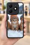 Spark 20 Compatible Printed, Matte Black, Soft Silicone, Protective, Shock Absorbing Cover, Case - 8