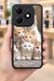 Spark 20 Compatible Printed, Matte Black, Soft Silicone, Protective, Shock Absorbing Cover, Case - 8