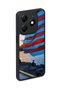 Spark 20 Compatible Printed, Matte Black, Soft Silicone, Protective, Shock Absorbing Cover, Case - 4
