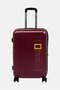 24 Inch Hardshell Check In Spinner Luggage, Maroon