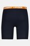 Men 4 Pcs Brand Logo Boxer Briefs, Navy - 4