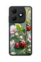 Spark 20 Compatible Printed, Matte Black, Soft Silicone, Protective, Shock Absorbing Cover, Case
