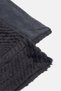 Faux Fur Throw Blanket, Dark Grey - 4