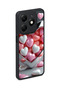 Spark 20 Compatible Printed, Matte Black, Soft Silicone, Protective, Shock Absorbing Cover, Case - 4