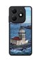 Spark 20 Compatible Printed, Matte Black, Soft Silicone, Protective, Shock Absorbing Cover, Case