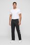 Men Relaxed Fit Graphic Print Outdoor Sweatpants, Black - 2