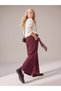 Girl's Sweatpants with Shawl Accessories and Belt Detail - 5