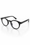 Perla Black Framed Retro Blue Light Protection Ultra Light Unisex Blue Block Glasses - 5