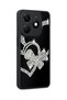 Spark 20 Compatible Printed, Matte Black, Soft Silicone, Protective, Shock Absorbing Cover, Case - 2