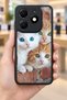 Spark 20 Compatible Printed, Matte Black, Soft Silicone, Protective, Shock Absorbing Cover, Case - 8
