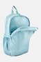 Kids Girl Brand Logo Backpack, Turquoise - 3