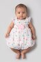 Toddlers Girl Floral Pattern Bodysuit, Multicolor